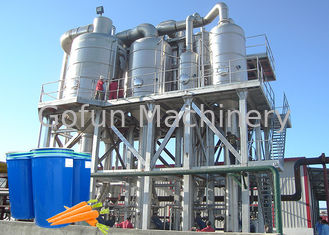 Equipamento de processamento da cenoura de Juice Beverage CIP 20T/H
